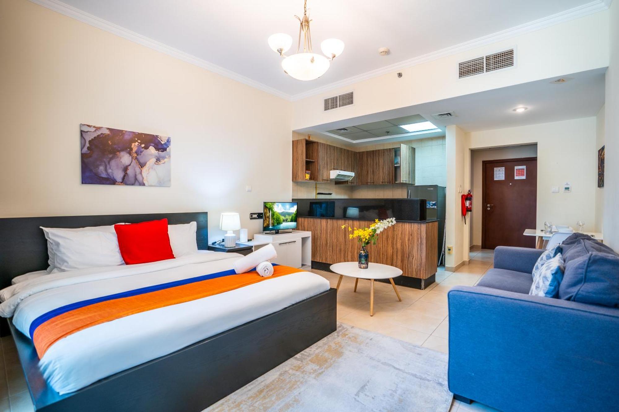 RH- Burj Al Nujoom, Downtown, trendy studio near Dubai Mall Zewnętrze zdjęcie