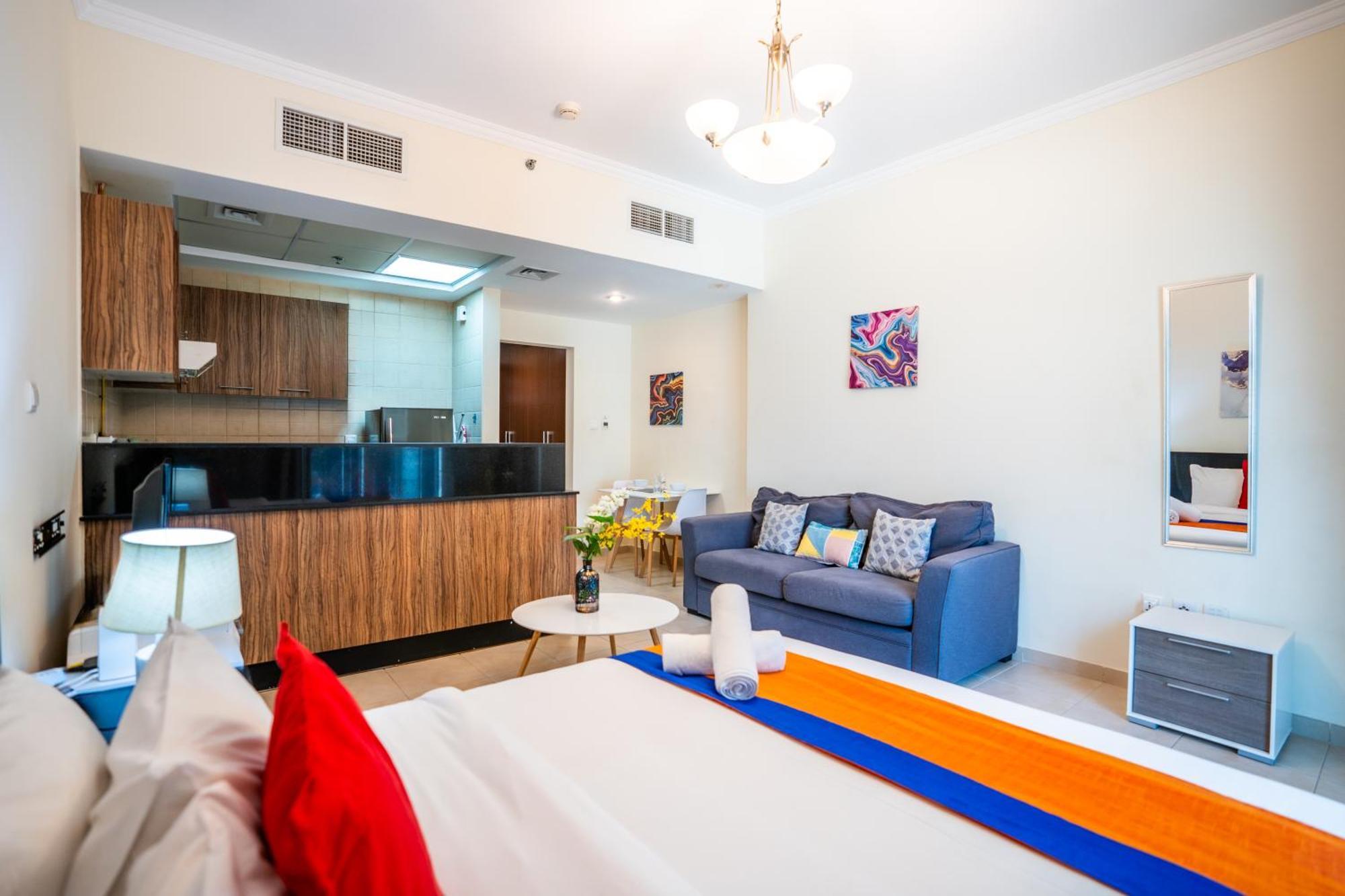 RH- Burj Al Nujoom, Downtown, trendy studio near Dubai Mall Zewnętrze zdjęcie