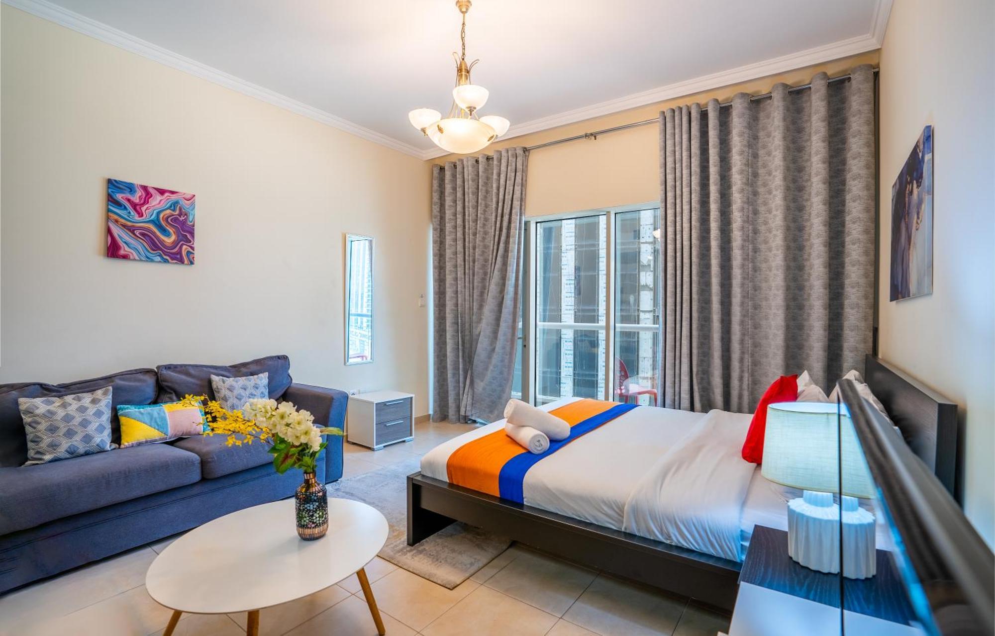 RH- Burj Al Nujoom, Downtown, trendy studio near Dubai Mall Zewnętrze zdjęcie